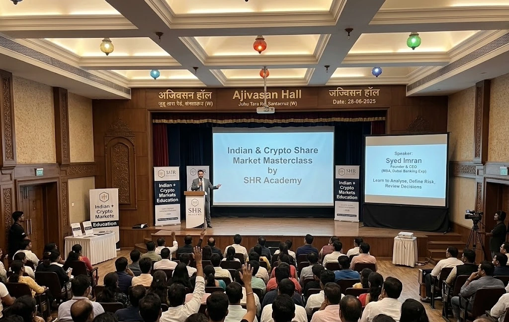 Indian & Crypto Share Market Masterclass Mumbai