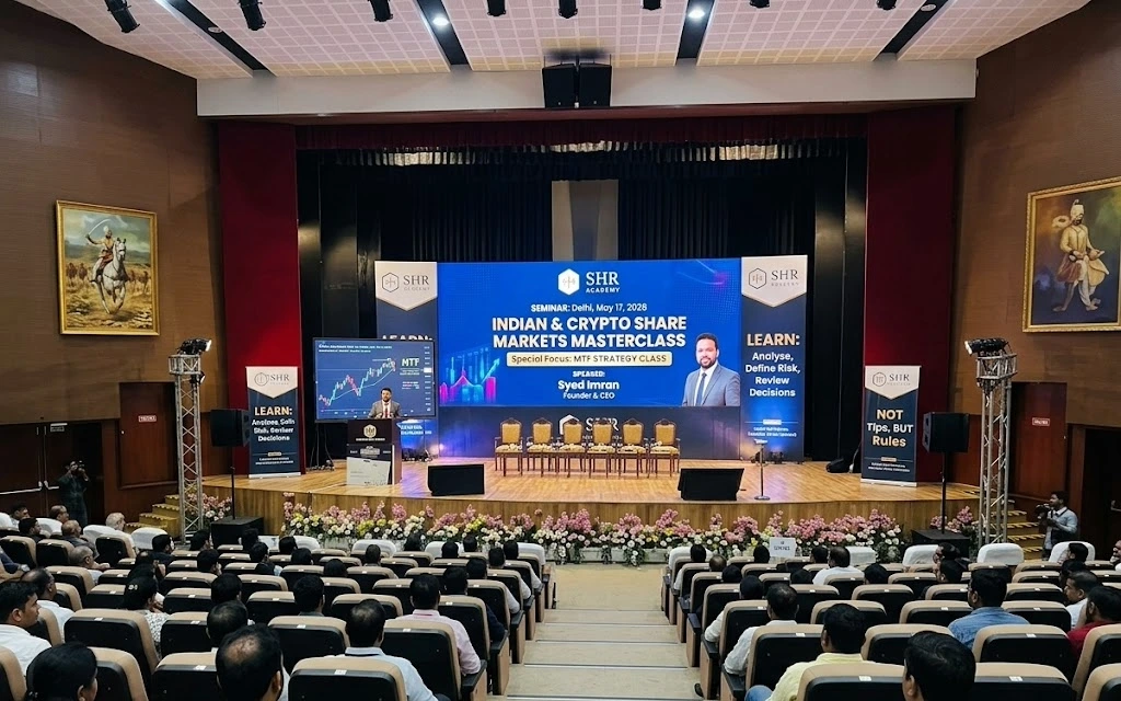 Indian & Crypto Share Markets Masterclass Delhi